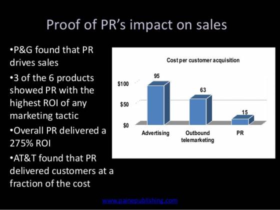 In-House attempts to determine the value of PR